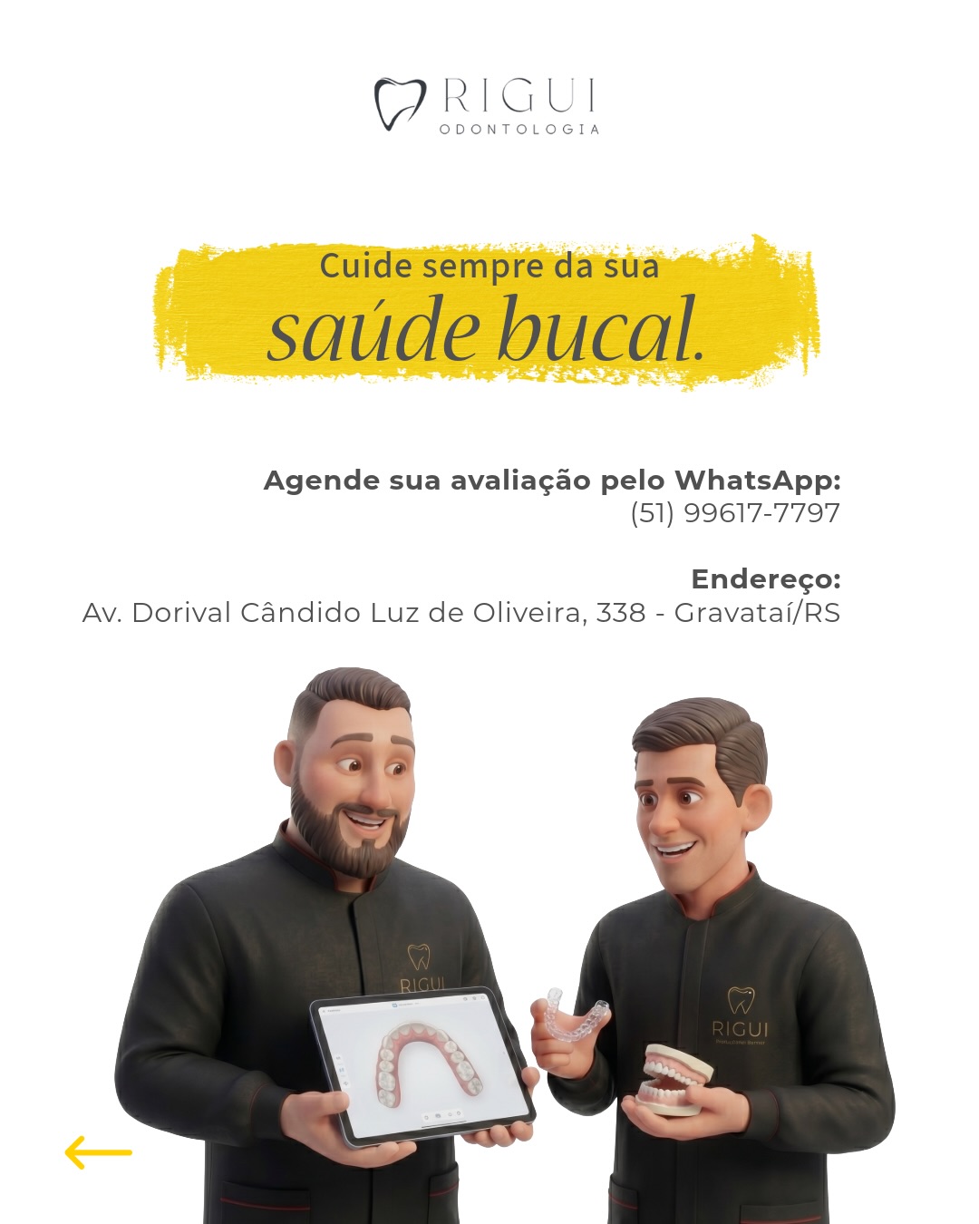 Cuide sempre da sua saúde bucal